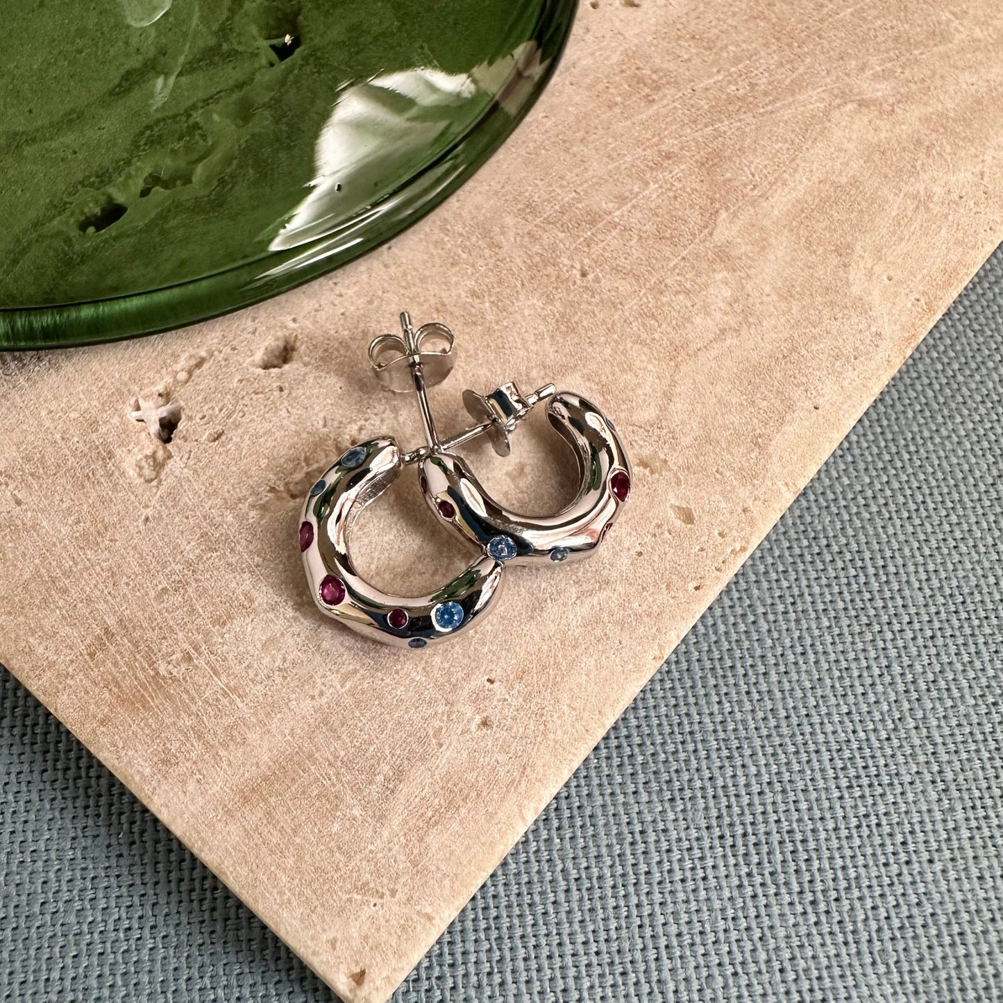 Chunky Petite Hoop Earring