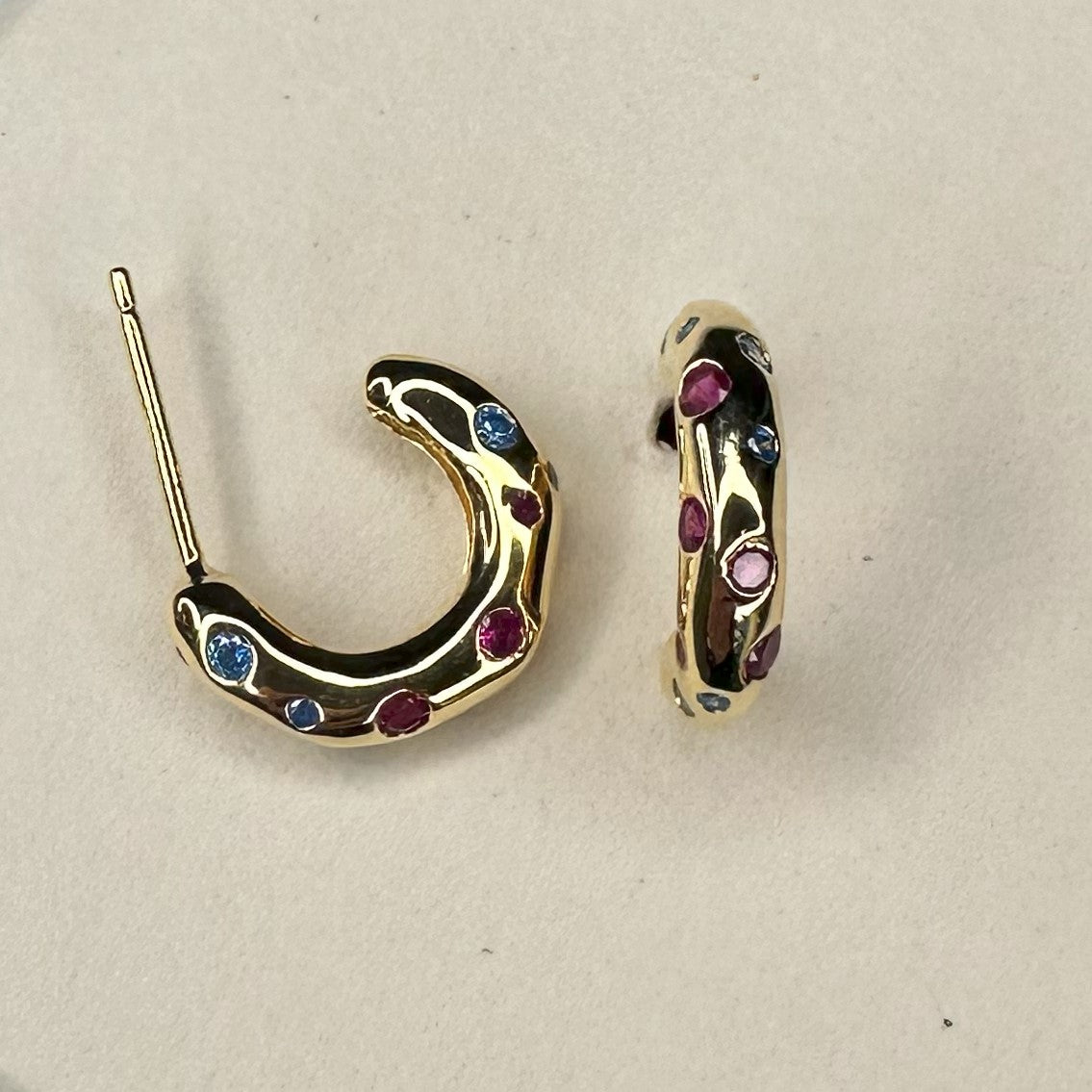 Chunky Petite Hoop Earring